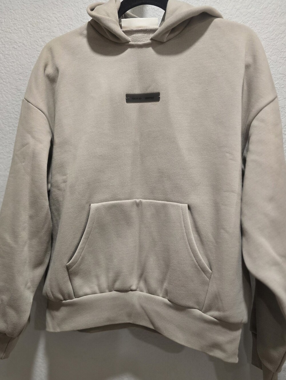 FEAR OF GOD - ESSENTIALS - CLASSIC FIT FLEECE HOODIE - Timber